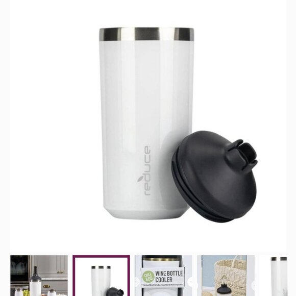 Wine Bottle Cooler NEW in box with tag. Giftable - Picture 9 of 12